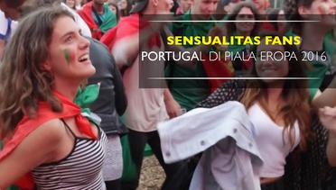 Sensualitas Fans Cantik Portugal di Piala Eropa 2016