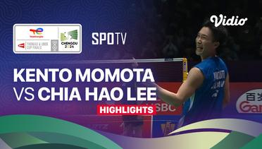 Kento Momota (JPN) vs Chia Hao Lee (TPE) - Highlights | Thomas Cup Chengdu 2024 - Men's Singles