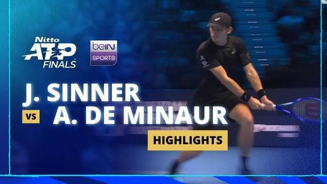 Semifinal: Jannik Sinner vs Alex de Minaur - Highlight | Nitto ATP Finals 2025