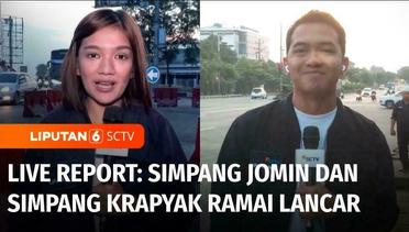 Live Report: Arus Balik Lebaran, Simpang Jomin dan Simpang Krapyak Ramai Lancar | Liputan 6