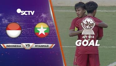 Goal Quick Super Supri - Indonesia (2) vs (0) Myanmar | AFF U18 2019