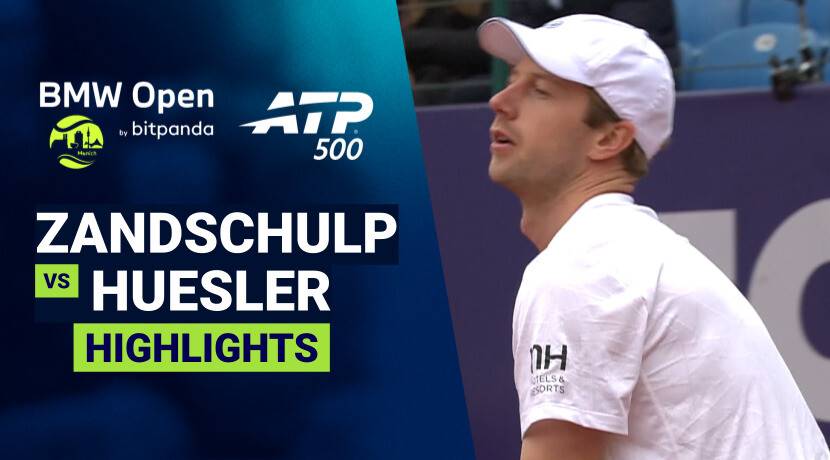 Botic van de Zandschulp vs Marc-Andre Huesler - Round 1 (Court 1) | ATP 500: BMW Open 2026