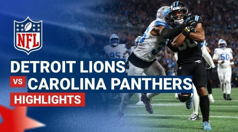 Carolina Panthers vs Detroit Lions