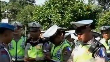 Belasan Polisi Bangka Belitung Kena Tilang hingga Dihukum Push Up