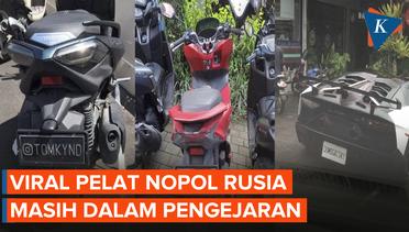 Pelat Nomor Rusia di Bali, Turis Juga Tak Pakai Helm dan Punya SIM