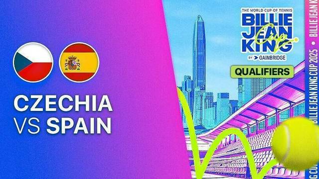 Czechia vs Spain - Full Match | Billie Jean King Cup 2025 Qualifiers