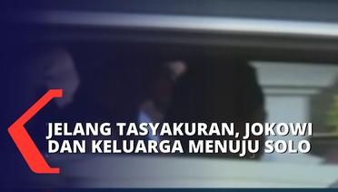 Jelang Tasyakuran Pernikahan Kaesang dan Erina, Jokowi dan Keluarga Menuju Solo!