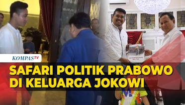 Safari Politik Prabowo Subianto di Keluarga Jokowi, dari Gibran ke Bobby