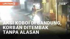 Viral Aksi Koboi Bermotor di Bandung, Korban Ditembak Usai Tak Respon Teriakan Pelaku