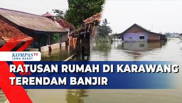 Lebih Dari 700 Warga Karawang Mengungsi Akibat Banjir