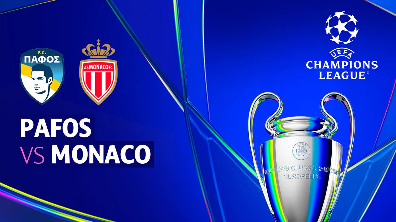 Pafos vs Monaco - Full Match | UEFA Champions League 2025/26