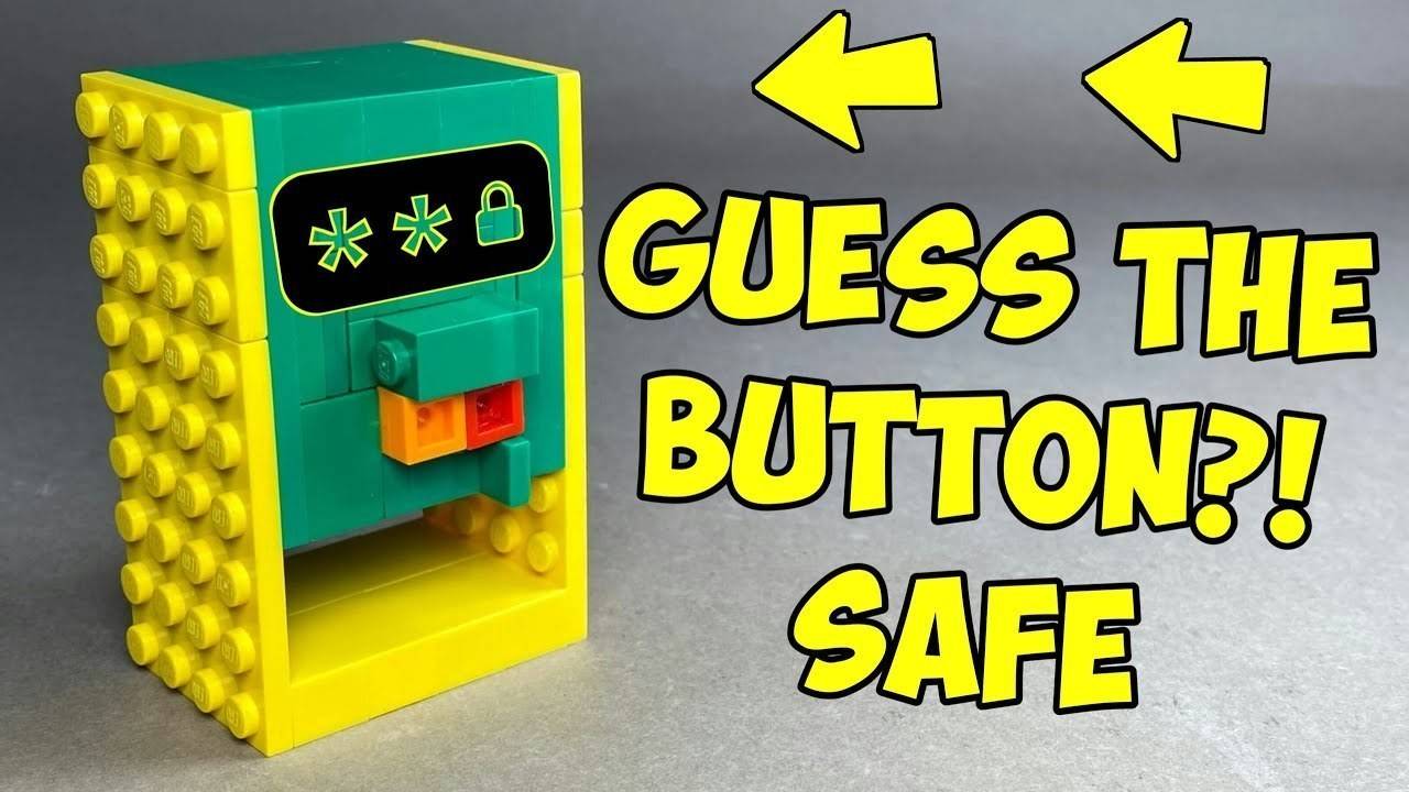 Cara Membuat Kancing Lego yang Aman / Tutorial Lego | Vidio