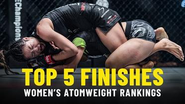 Top 5 Finishes | ONE Championship Women’s Atomweight Rankings