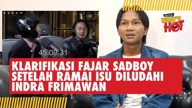 Fajar Sadboy Doakan Indra Frimawan, Sebut Jika Aksi Diludahi Hanya Editing di Video Saja