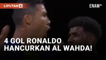 Ngamuk! Cristiano Ronaldo Cetak Quattrick untuk Al Nassr