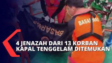 Empat Jenazah Korban Tenggelam Ditemukan, KM Cahaya Arafah Ditemukan di Kedalaman 42 Meter