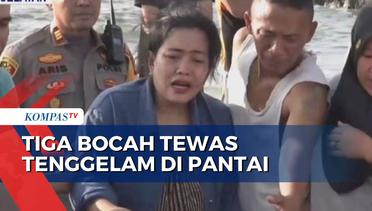 3 Bocah Perempuan Tewas Tenggelam saat Berenang di Pantai Makassar