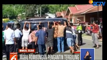Minibus Rombongan Pengantin di Mamuju Terguling usai Tabrak Truk Pasir - Liputan6 Siang