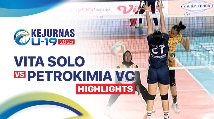 PBV Vita Solo vs Gresik Petrokimia Pupuk Indonesia