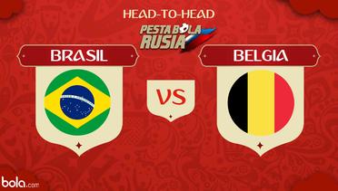 Brasil Vs Belgia, Pertarungan Tim dengan Pertahanan Terkuat Melawan Tim Paling Produktif