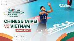 Highlights | Chinese Taipei vs Vietnam | AVC Challenge Cup for Men 2023