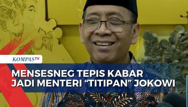 Mensesneg Pratikno Bantah Jadi Menteri 'Titipan' Jokowi di Kabinet Prabowo-Gibran