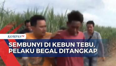 Detik-Detik Penangkapan Pelaku Begal di Lampung, Polisi Sita 1 Unit Motor Curian dan Senjata Tajam!