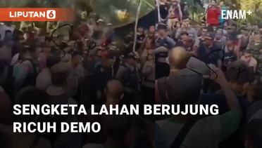Sengketa Lahan di Kalimantan Tengah Berujung Ricuh Demo