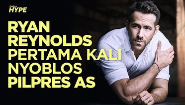Ryan Reynolds Pertama Kali Nyoblos Pilplres AS