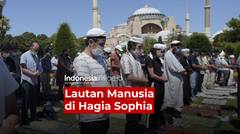 Lautan Manusia di Hagia Sophia