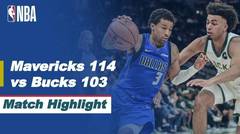 Match Highlight | Dallas Mavericks 114 vs 103 Milwaukee Bucks | NBA Pre-Season 2021/2022