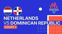 Full Match | VNL WOMEN'S - Netherlands vs Dominican Republic | Volleyball Nations League 2021