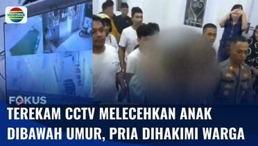 Terekam CCTV Melecehkan Anak Dibawah Umur, Pria di Makassar Dihakimi Massa | Fokus