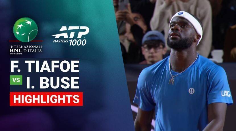Frances Tiafoe vs Ignacio Buse - Round 2 (Pietrangeli) | ATP 1000: Internazionali BNL d'Italia 2026