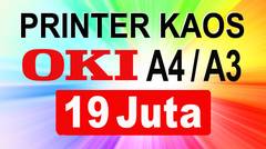 DISTRIBUTOR PRINTER KAOS OKI MAKASSAR | SERVICE CENTER SPARE PART & SUKU CADANG Mesin Sablon Baju DTG Laser OKI White Toner Makassar Sulawesi Selatan