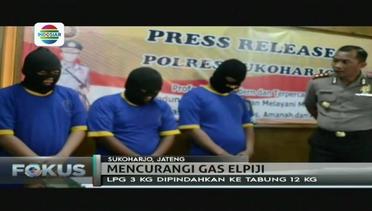 Polisi Bekuk Pengoplos Gas Elpiji di Sukoharjo, Jawa Tengah - Fokus Pagi