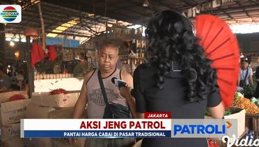 Aksi Jeng Patrol Pantau Harga Cabai di Pasar - Patroli