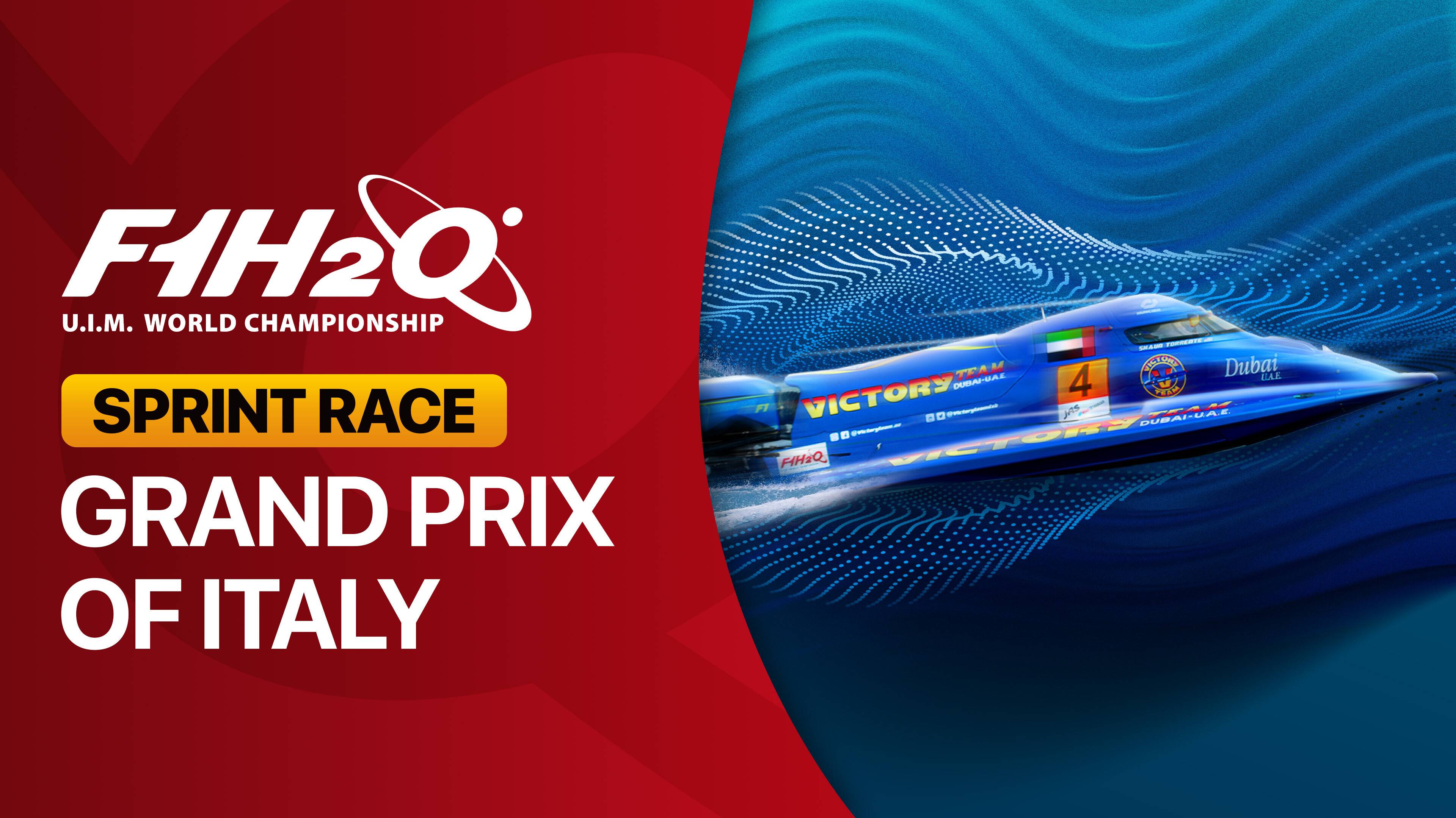 Sprint Race: F1H2O 2026 - Grand Prix of Cagliari, Italy