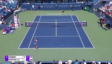 Match Highlights | Angelique Kerber 1 vs 0 Petra Kvitova | Western & Southern Open 2021