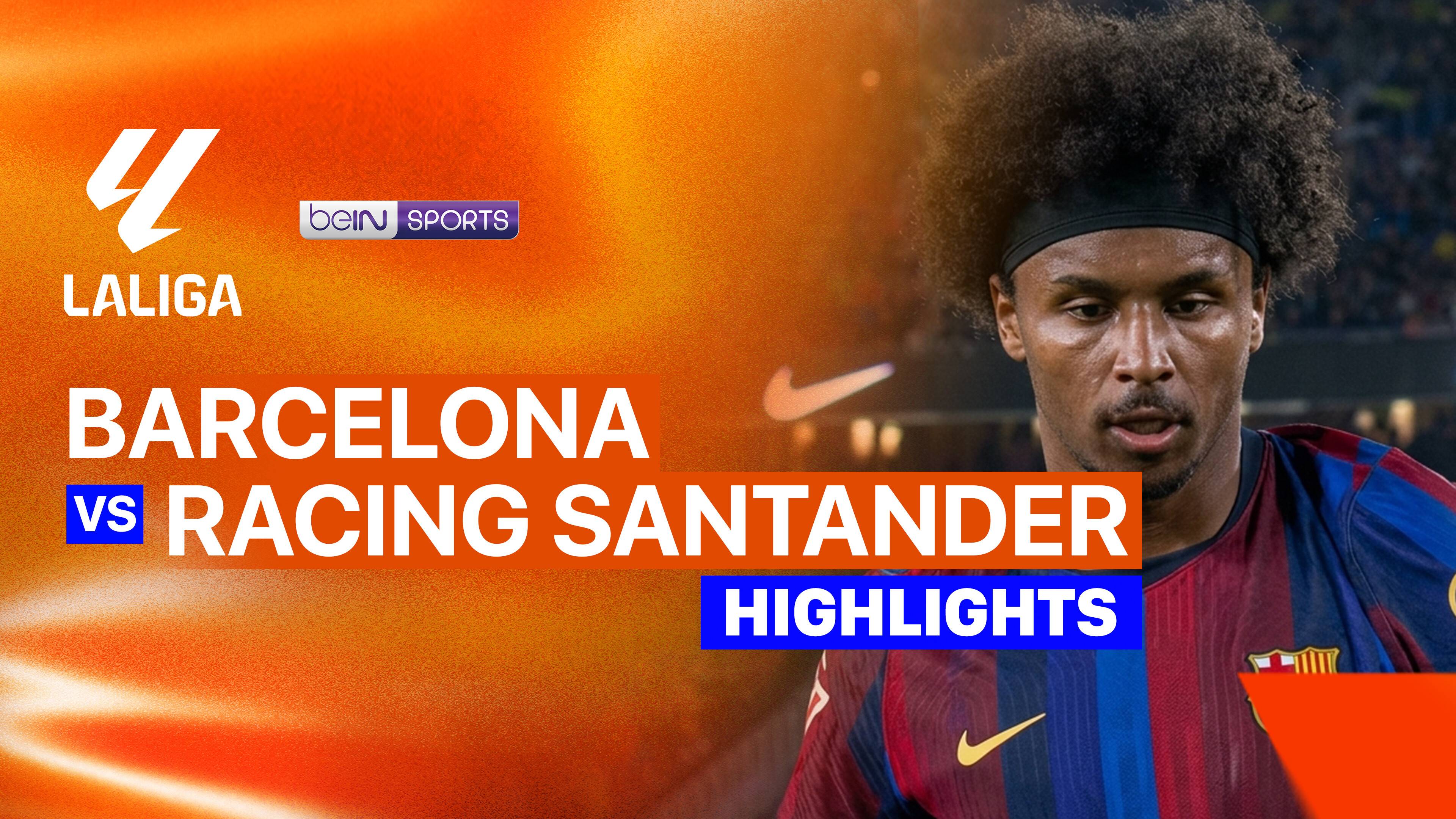Barcelona vs Racing Santander