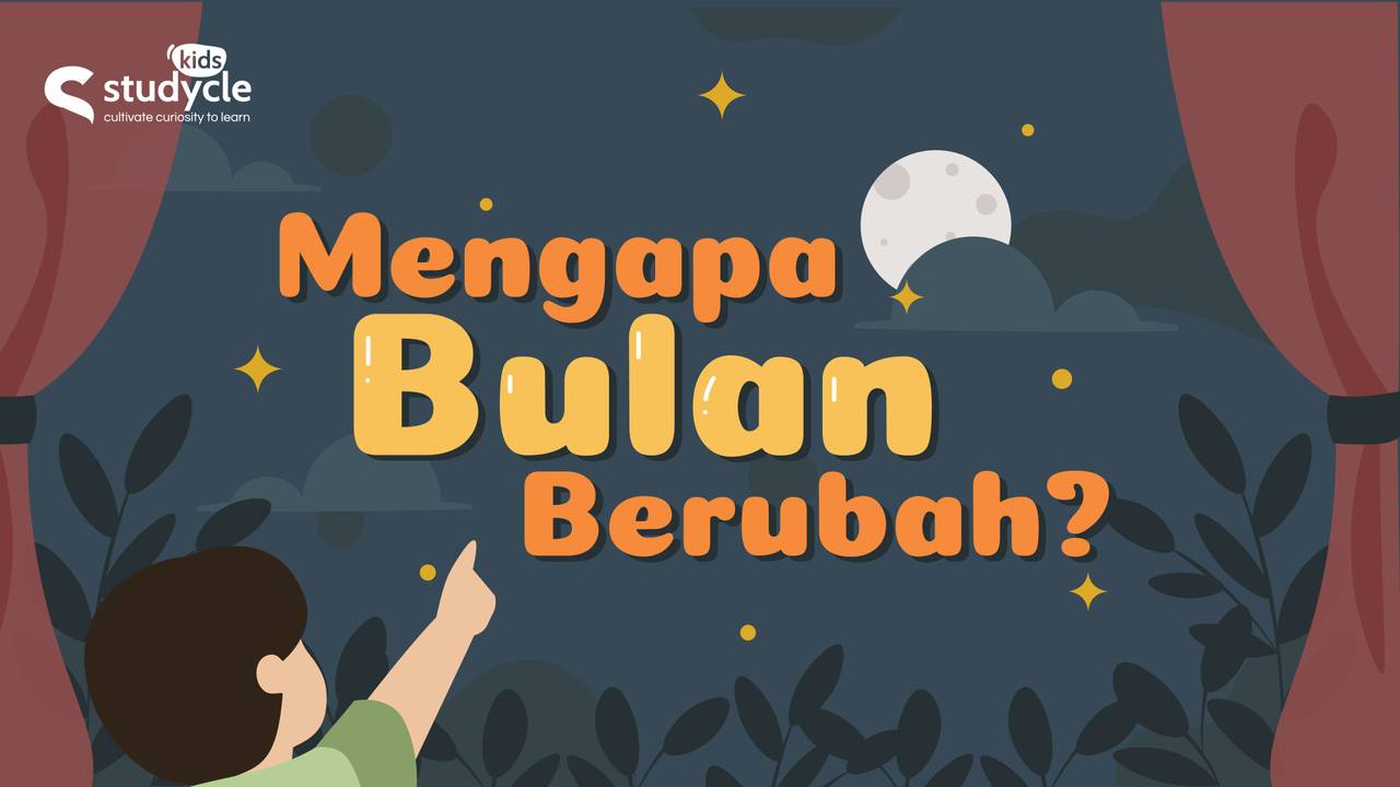Studycle Kids - Science - Mengenal Fase Bulan | Mengapa Bulan Berubah