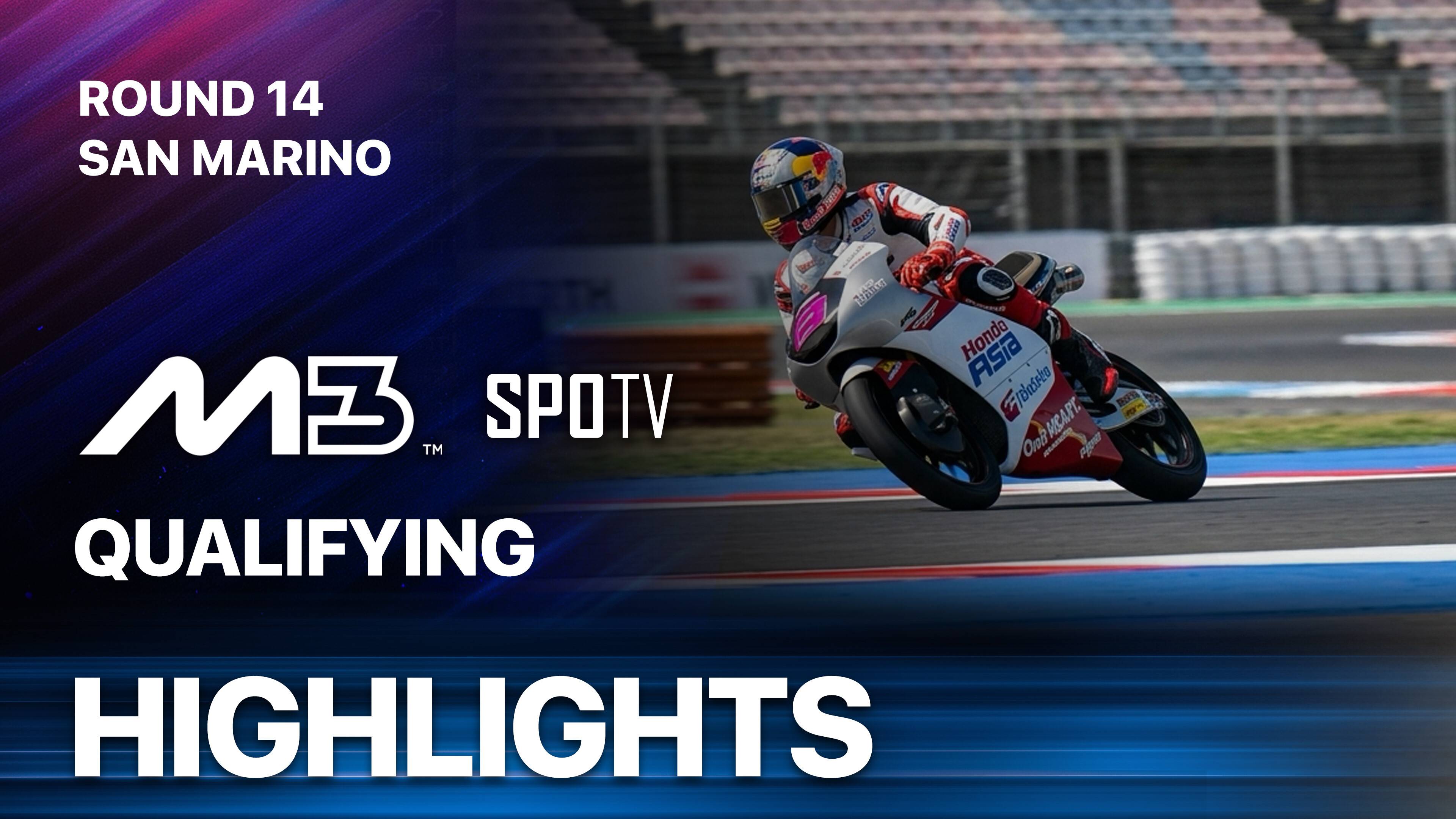 Moto3 Qualifying: Red Bull Grand Prix of San Marino and The Rimini Riviera - MotoGP 2026 Round 14