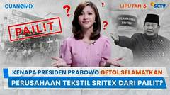 Kenapa Presiden Prabowo Getol Selamatkan Perusahaan Tekstil Sritex dari Pailit? | Cuanomix