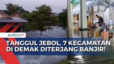 71 Ribu Warga Terdampak Tanggul Jebol, 7 Kecamatan di Kabupaten Demak Jateng Diterjang Banjir!