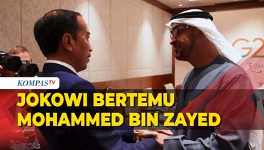 Jokowi Bertemu Empat Mata dengan Presiden UEA Mohamed bin Zayed di Sela KTT G20 India