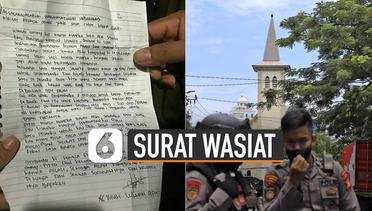 Surat Wasiat Bomber Katedral Makassar, Titip Rp 2 Juta Untuk Ibu