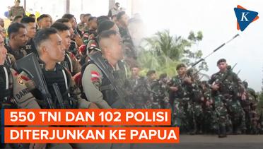 Ratusan Personel TNI-Polri Dikirim ke Papua Amankan PT Freeport dari KST