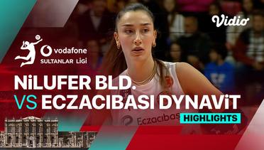 Nilufer BLD. vs Eczacibasi Dynavi̇t - Highlights | Women's Turkish Volleyball League 2023/24
