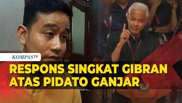 Respons Singkat Gibran, usai Pidato Ganjar di KPU Singgung Drakor