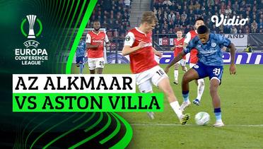 AZ Alkmaar vs Aston Villa - Mini Match | UEFA Europa Conference League 2023/24